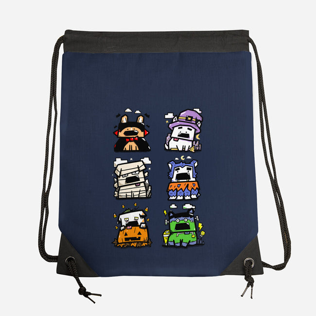 Halloween Dogs-None-Drawstring-Bag-bloomgrace28