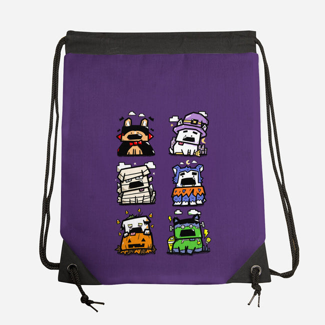 Halloween Dogs-None-Drawstring-Bag-bloomgrace28