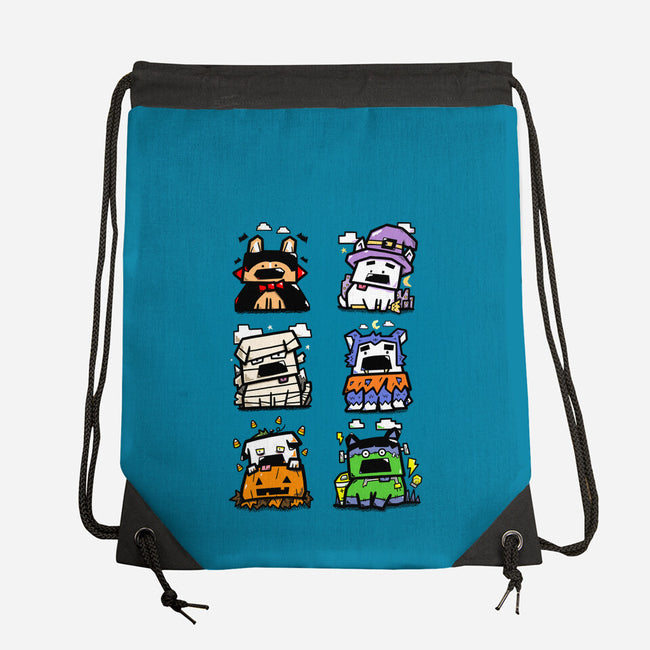 Halloween Dogs-None-Drawstring-Bag-bloomgrace28