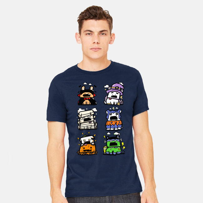 Halloween Dogs-Mens-Heavyweight-Tee-bloomgrace28