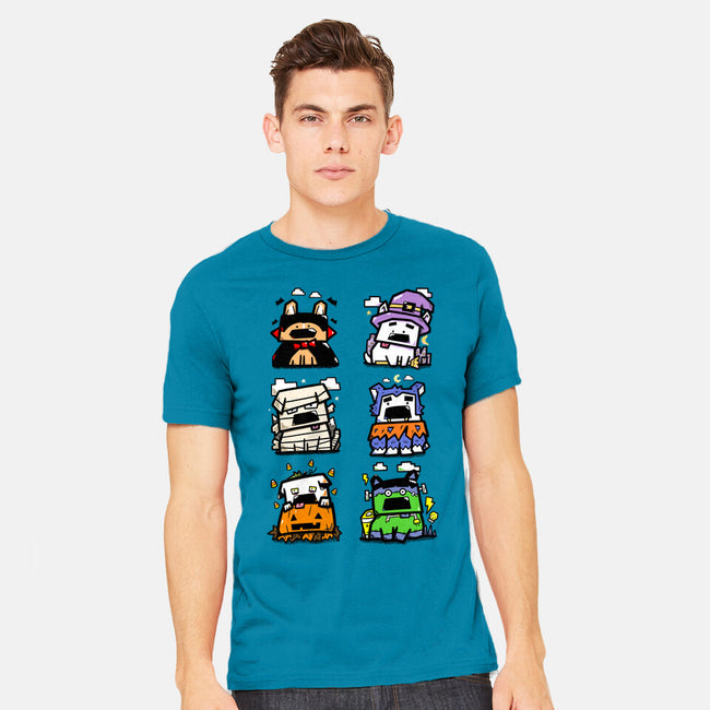 Halloween Dogs-Mens-Heavyweight-Tee-bloomgrace28