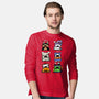 Halloween Dogs-Mens-Long Sleeved-Tee-bloomgrace28