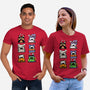 Halloween Dogs-Unisex-Basic-Tee-bloomgrace28