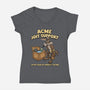 ACME Joint Support-Womens-V-Neck-Tee-JamesQJO