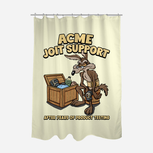 ACME Joint Support-None-Polyester-Shower Curtain-JamesQJO