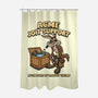 ACME Joint Support-None-Polyester-Shower Curtain-JamesQJO