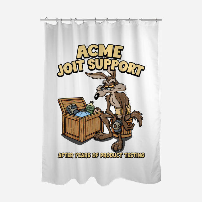 ACME Joint Support-None-Polyester-Shower Curtain-JamesQJO