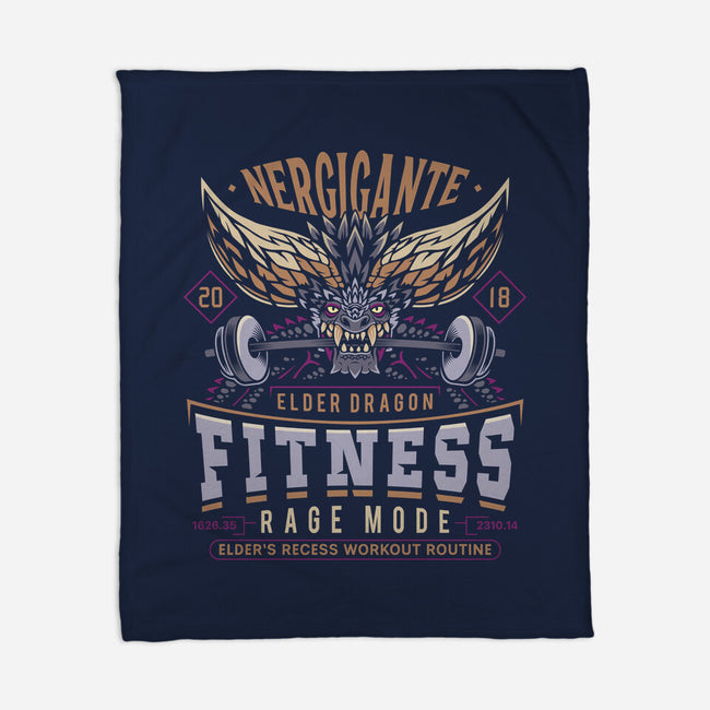 Nergigante Fitness-None-Fleece-Blanket-LAGELANTEE