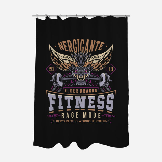 Nergigante Fitness-None-Polyester-Shower Curtain-LAGELANTEE
