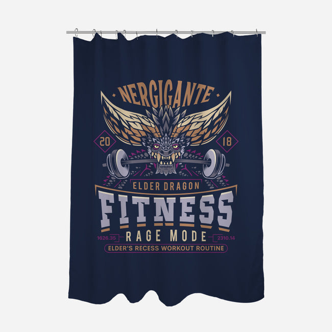 Nergigante Fitness-None-Polyester-Shower Curtain-LAGELANTEE