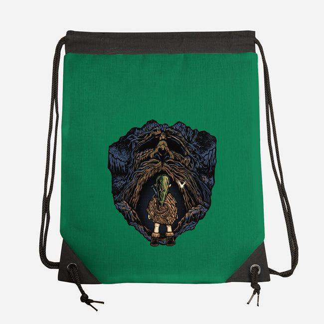 The Legend Continues-None-Drawstring-Bag-glitchygorilla