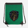 The Legend Continues-None-Drawstring-Bag-glitchygorilla