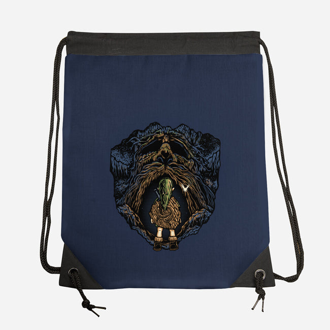 The Legend Continues-None-Drawstring-Bag-glitchygorilla
