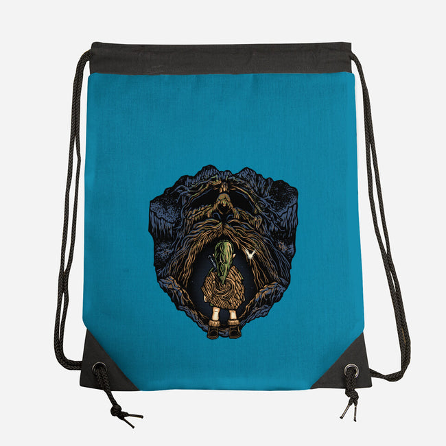 The Legend Continues-None-Drawstring-Bag-glitchygorilla