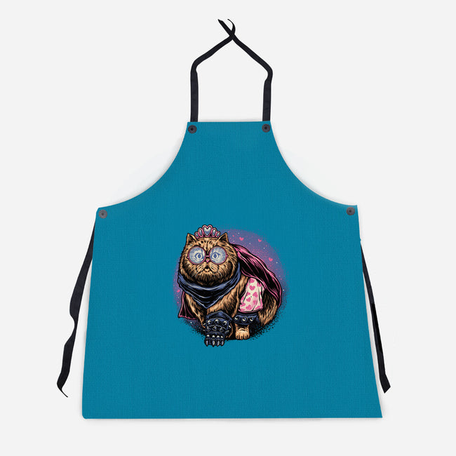 Ultimate Dungeon Survivor-Unisex-Kitchen-Apron-glitchygorilla