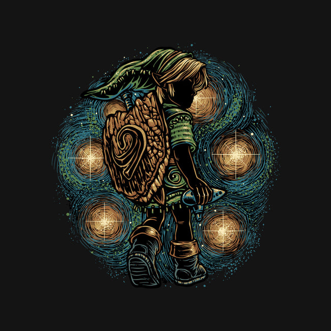 Melody Of The Night Sky-Womens-Racerback-Tank-glitchygorilla