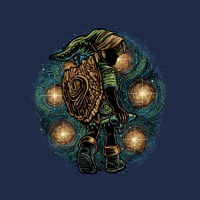 Melody Of The Night Sky-Youth-Basic-Tee-glitchygorilla