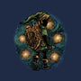Melody Of The Night Sky-None-Glossy-Sticker-glitchygorilla