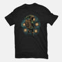 Melody Of The Night Sky-Mens-Premium-Tee-glitchygorilla