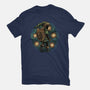 Melody Of The Night Sky-Mens-Heavyweight-Tee-glitchygorilla