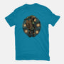 Melody Of The Night Sky-Mens-Heavyweight-Tee-glitchygorilla