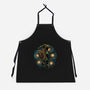 Melody Of The Night Sky-Unisex-Kitchen-Apron-glitchygorilla
