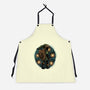 Melody Of The Night Sky-Unisex-Kitchen-Apron-glitchygorilla