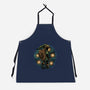 Melody Of The Night Sky-Unisex-Kitchen-Apron-glitchygorilla