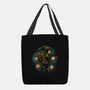 Melody Of The Night Sky-None-Basic Tote-Bag-glitchygorilla