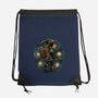 Melody Of The Night Sky-None-Drawstring-Bag-glitchygorilla