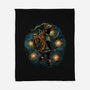 Melody Of The Night Sky-None-Fleece-Blanket-glitchygorilla