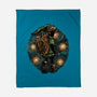 Melody Of The Night Sky-None-Fleece-Blanket-glitchygorilla
