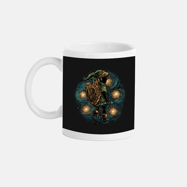 Melody Of The Night Sky-None-Mug-Drinkware-glitchygorilla