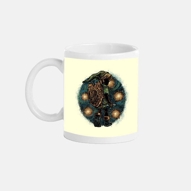 Melody Of The Night Sky-None-Mug-Drinkware-glitchygorilla