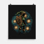 Melody Of The Night Sky-None-Matte-Poster-glitchygorilla