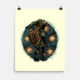 Melody Of The Night Sky-None-Matte-Poster-glitchygorilla