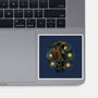 Melody Of The Night Sky-None-Glossy-Sticker-glitchygorilla
