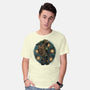 Melody Of The Night Sky-Mens-Basic-Tee-glitchygorilla