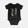 Born To Watch Monster Movies-Baby-Basic-Onesie-glitchygorilla