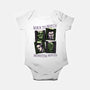 Born To Watch Monster Movies-Baby-Basic-Onesie-glitchygorilla