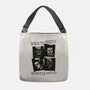 Born To Watch Monster Movies-None-Adjustable Tote-Bag-glitchygorilla