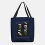 Born To Watch Monster Movies-None-Basic Tote-Bag-glitchygorilla