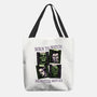 Born To Watch Monster Movies-None-Basic Tote-Bag-glitchygorilla