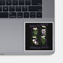 Born To Watch Monster Movies-None-Glossy-Sticker-glitchygorilla