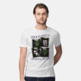 Born To Watch Monster Movies-Mens-Premium-Tee-glitchygorilla