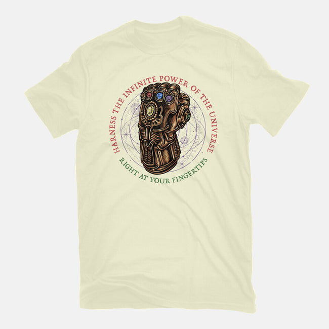 The Infinite Power Of The Universe-Mens-Basic-Tee-glitchygorilla