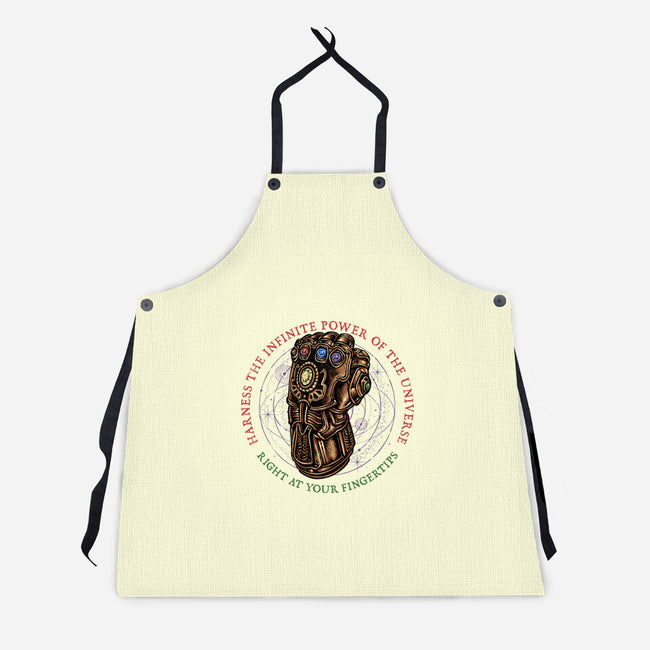The Infinite Power Of The Universe-Unisex-Kitchen-Apron-glitchygorilla