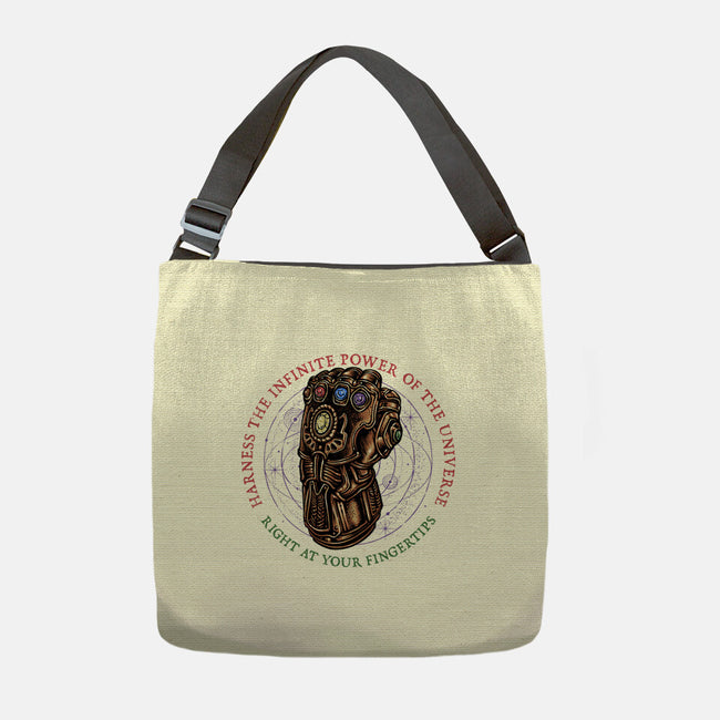 The Infinite Power Of The Universe-None-Adjustable Tote-Bag-glitchygorilla