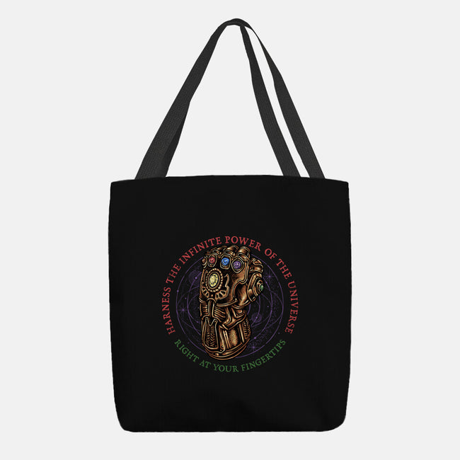 The Infinite Power Of The Universe-None-Basic Tote-Bag-glitchygorilla