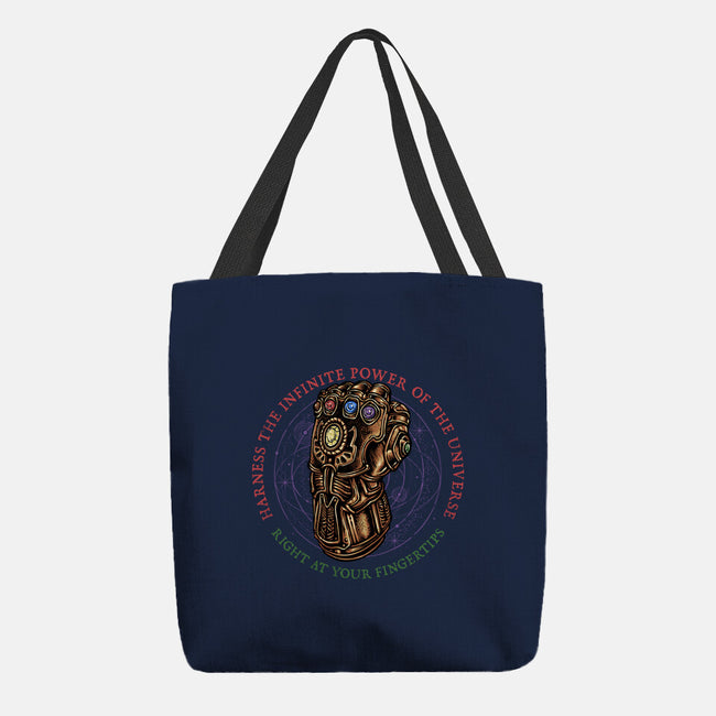 The Infinite Power Of The Universe-None-Basic Tote-Bag-glitchygorilla